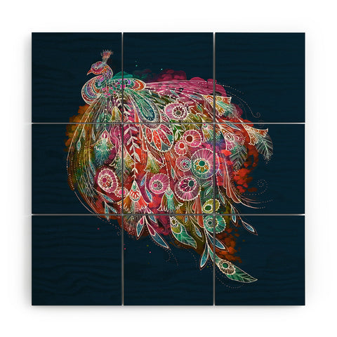 Stephanie Corfee Tail Feather Wood Wall Mural