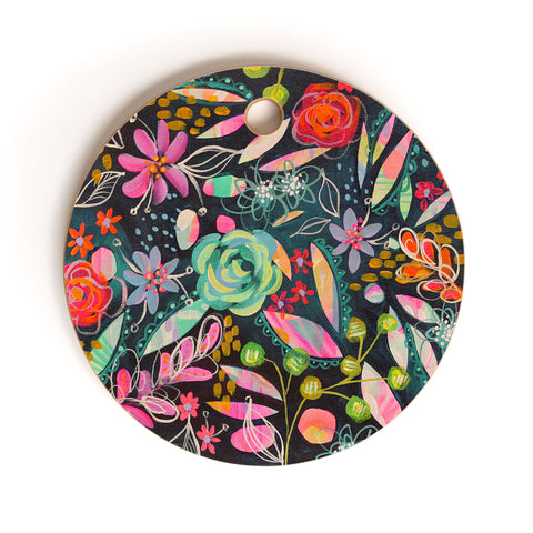 Stephanie Corfee Twilight Cutting Board Round
