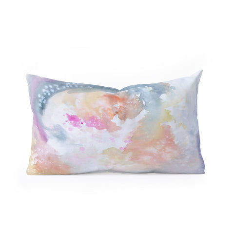 Stephanie Corfee Up In The Clouds Oblong Throw Pillow