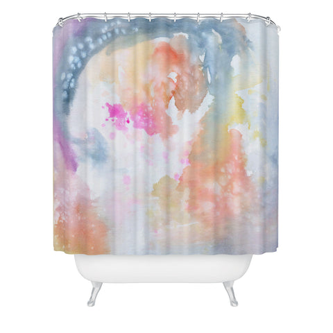 Stephanie Corfee Up In The Clouds Shower Curtain