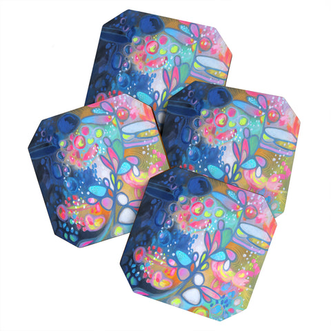 Stephanie Corfee Wake Up Sunshine Coaster Set