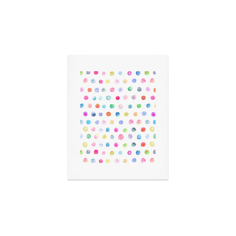Stephanie Corfee Watercolor MultiDots Art Print