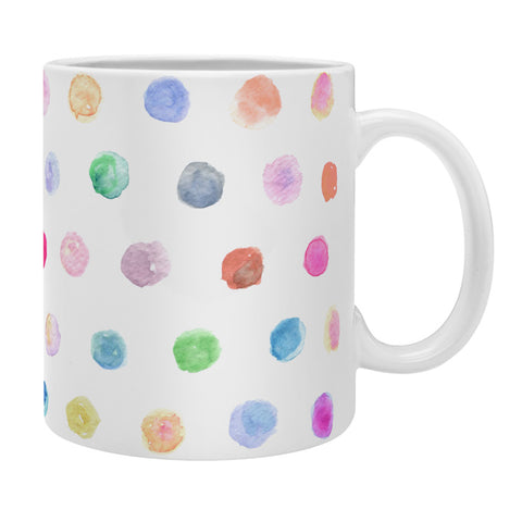 Stephanie Corfee Watercolor MultiDots Coffee Mug