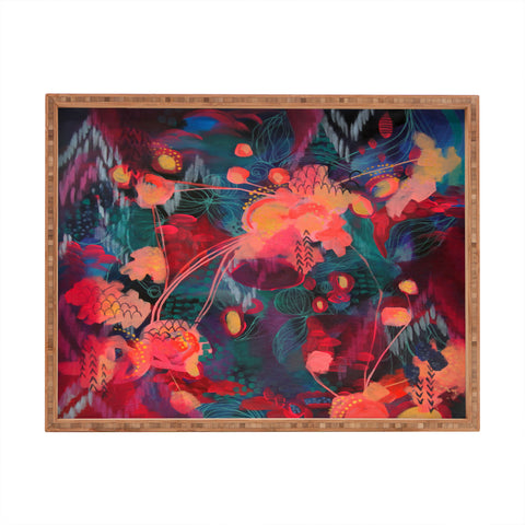 Stephanie Corfee We Are All Connected Rectangular Tray