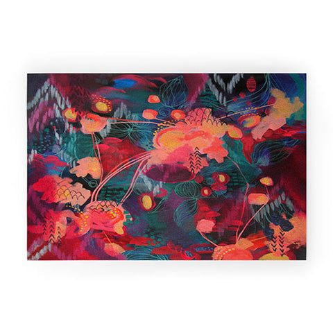 Stephanie Corfee We Are All Connected Welcome Mat