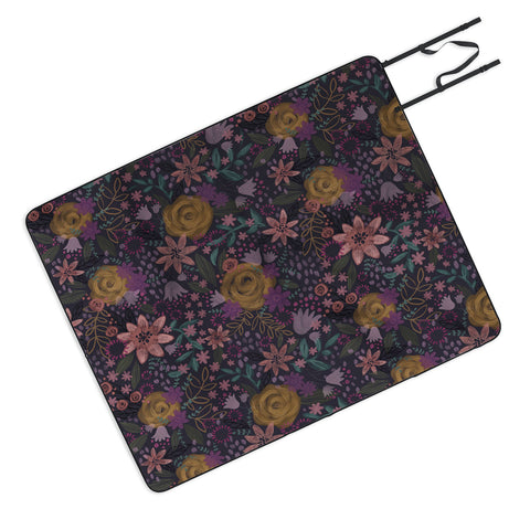 Stephanie Corfee Whitney Floral Picnic Blanket