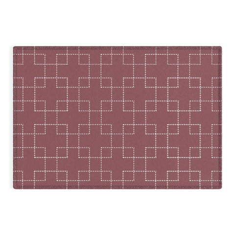 Summer Sun Home Art Embrace Berry Outdoor Rug