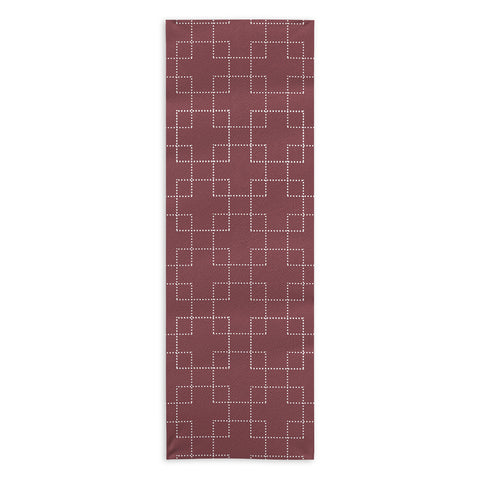 Summer Sun Home Art Embrace Berry Yoga Towel