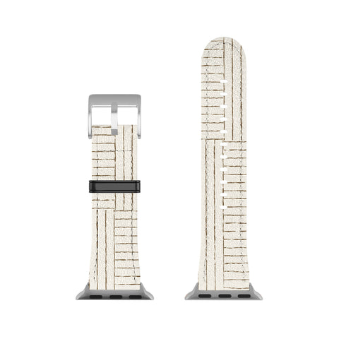 Summer Sun Home Art Lines III Cream Apple Watch Band