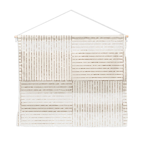 Summer Sun Home Art Lines III Cream Wall Hanging Landscape