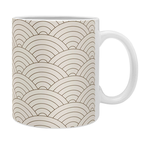 Summer Sun Home Art Waves Cream Chocolate Coffee Mug
