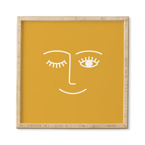 Summer Sun Home Art Wink Framed Wall Art