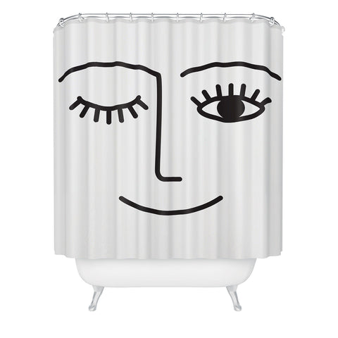 Summer Sun Home Art Wink 2 Shower Curtain
