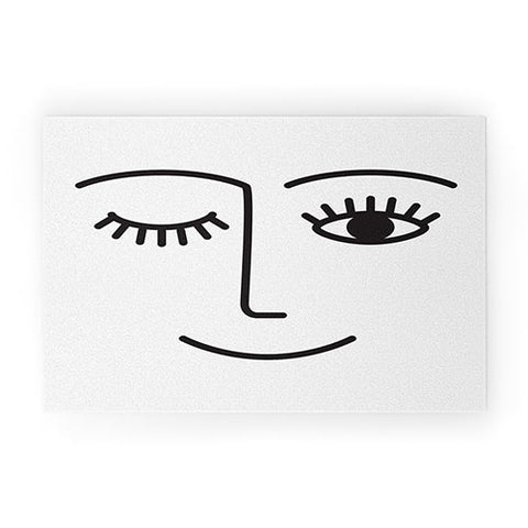 Summer Sun Home Art Wink 2 Welcome Mat