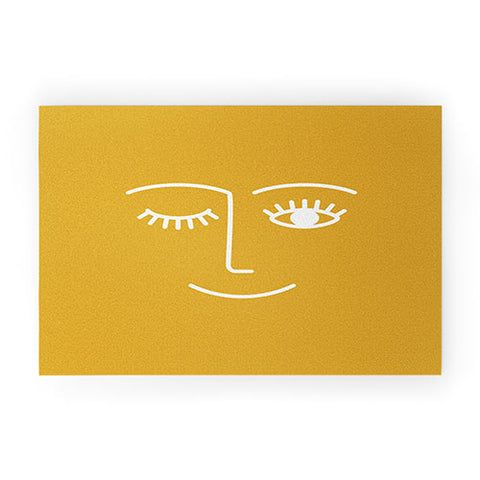 Summer Sun Home Art Wink Welcome Mat