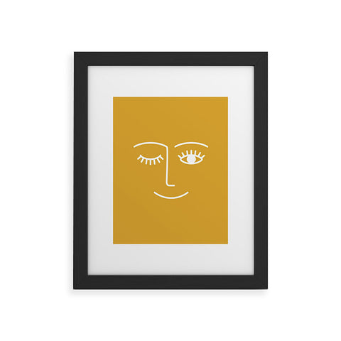 Summer Sun Home Art Wink Framed Art Print