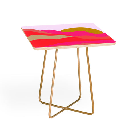 SunshineCanteen Adelaida mountain sunset Side Table