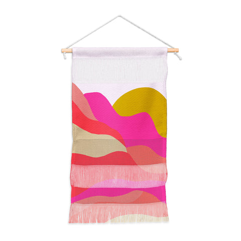 SunshineCanteen Adelaida mountain sunset Wall Hanging Portrait