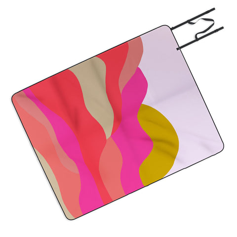 SunshineCanteen Adelaida mountain sunset Picnic Blanket