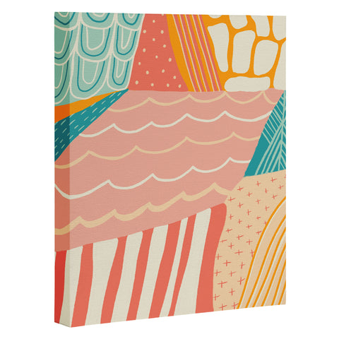 SunshineCanteen beach quilt Art Canvas