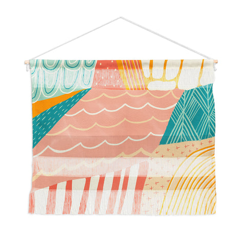SunshineCanteen beach quilt Wall Hanging Landscape