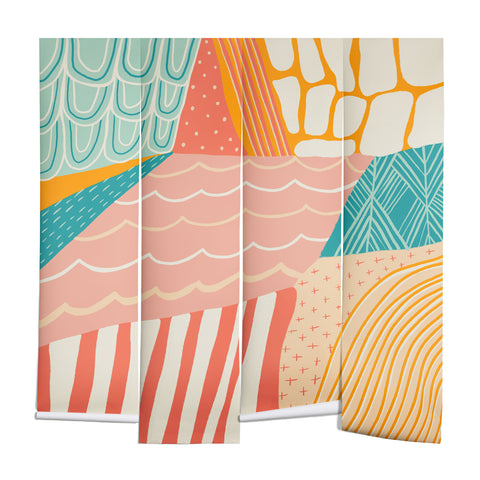SunshineCanteen beach quilt Wall Mural