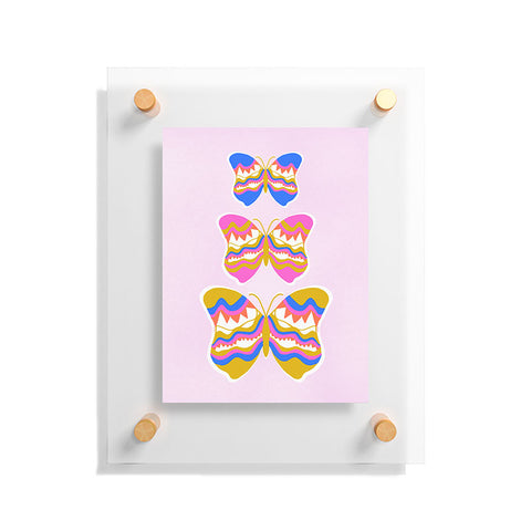 SunshineCanteen berkeley butterflies Floating Acrylic Print