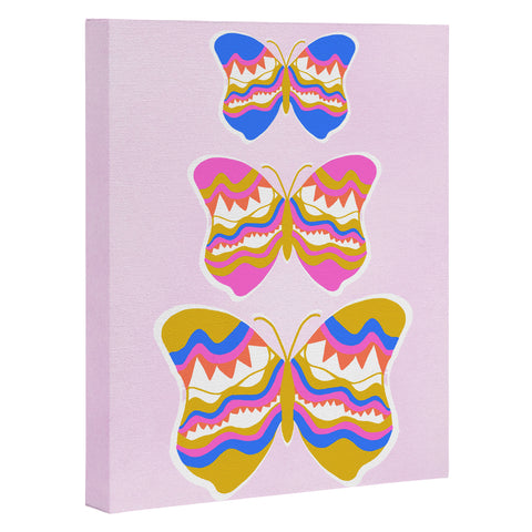SunshineCanteen berkeley butterflies Art Canvas