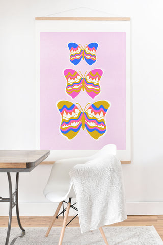 SunshineCanteen berkeley butterflies Art Print And Hanger