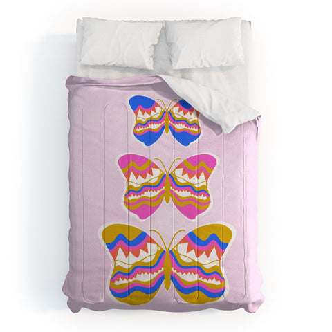 SunshineCanteen berkeley butterflies Comforter