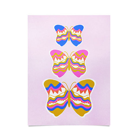 SunshineCanteen berkeley butterflies Poster