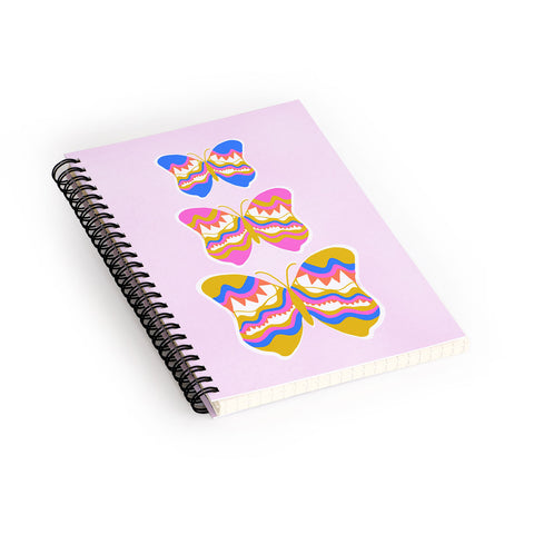 SunshineCanteen berkeley butterflies Spiral Notebook