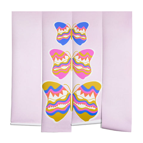 SunshineCanteen berkeley butterflies Wall Mural