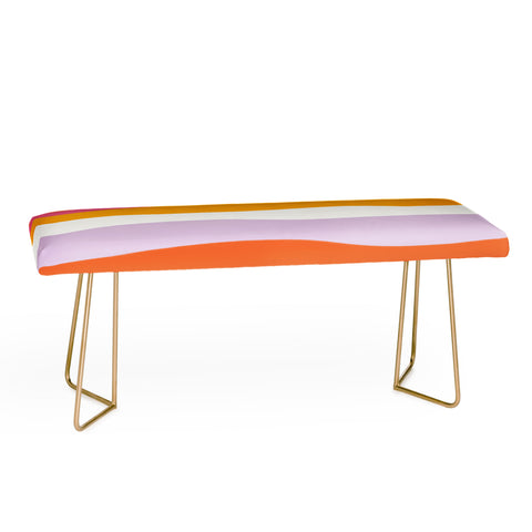 SunshineCanteen cali beach stripes Bench