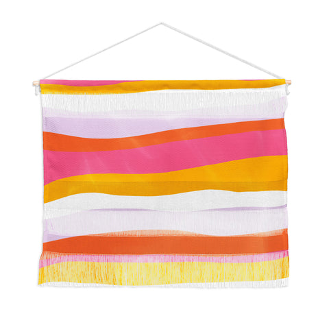 SunshineCanteen cali beach stripes Wall Hanging Landscape