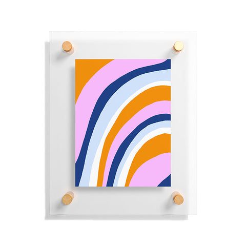 SunshineCanteen canyon stripes Floating Acrylic Print