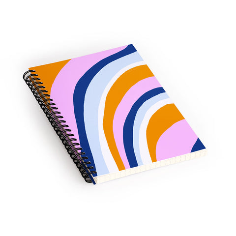 SunshineCanteen canyon stripes Spiral Notebook