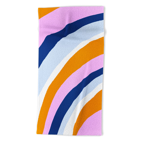 SunshineCanteen canyon stripes Beach Towel