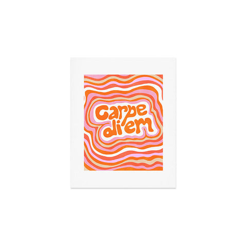SunshineCanteen carpe diem retro Art Print