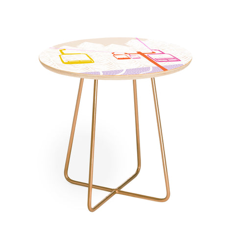 SunshineCanteen Chairlift Round Side Table
