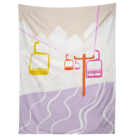 SunshineCanteen Chairlift Tapestry