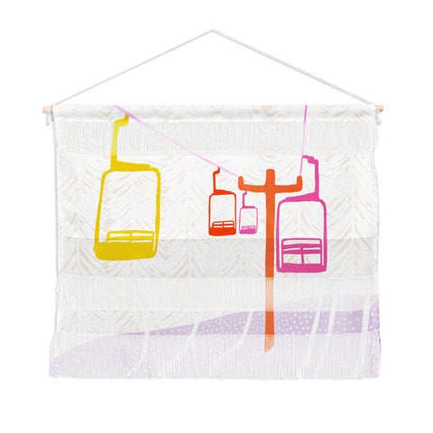 SunshineCanteen Chairlift Wall Hanging Landscape