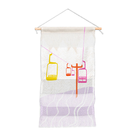 SunshineCanteen Chairlift Wall Hanging Portrait