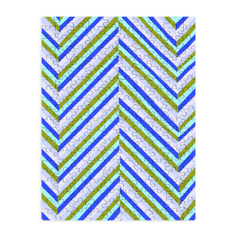 SunshineCanteen chevron blues Puzzle