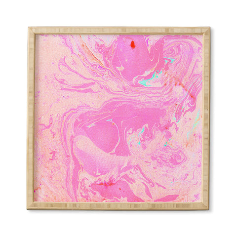 SunshineCanteen cosmic pink skies Framed Wall Art