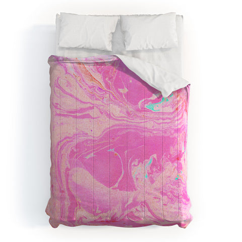 SunshineCanteen cosmic pink skies Comforter