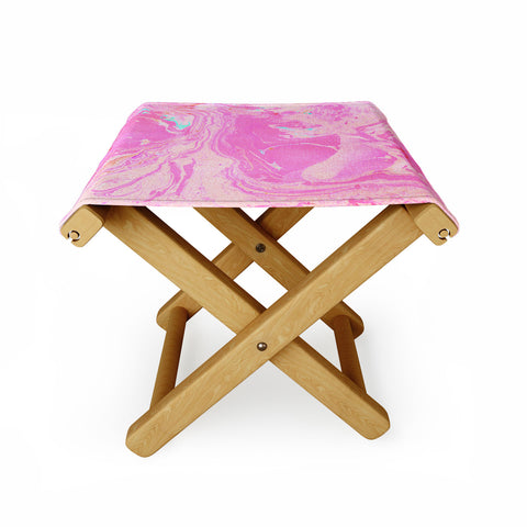 SunshineCanteen cosmic pink skies Folding Stool