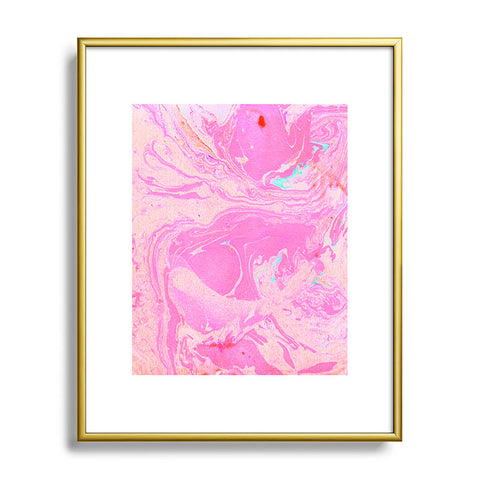SunshineCanteen cosmic pink skies Metal Framed Art Print
