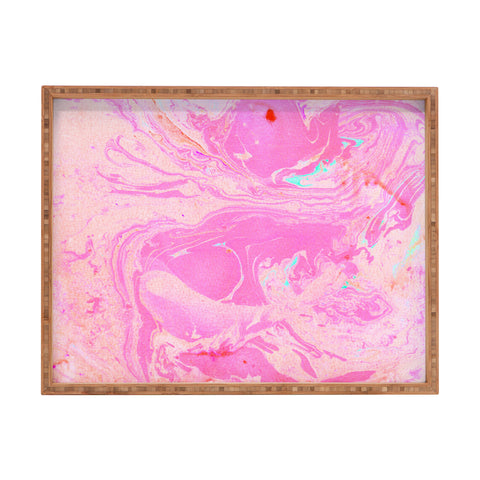 SunshineCanteen cosmic pink skies Rectangular Tray