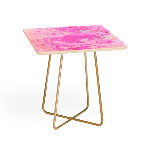 SunshineCanteen cosmic pink skies Side Table